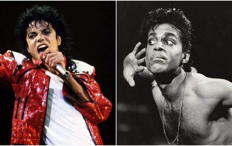 Prince és Michael Jackson
